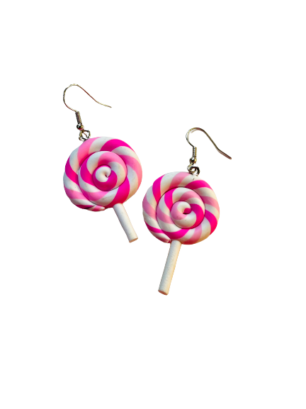 Strawberry Lollipop Earrings