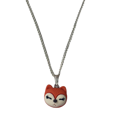 Fox Face Necklace