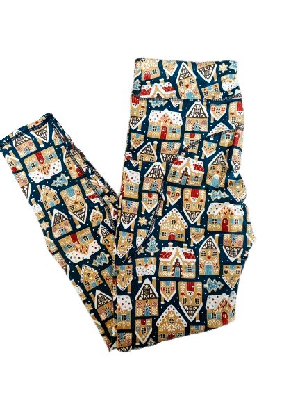 Gingerbread House Leggings