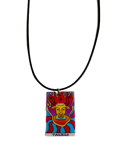 Taurus Tarot Necklace