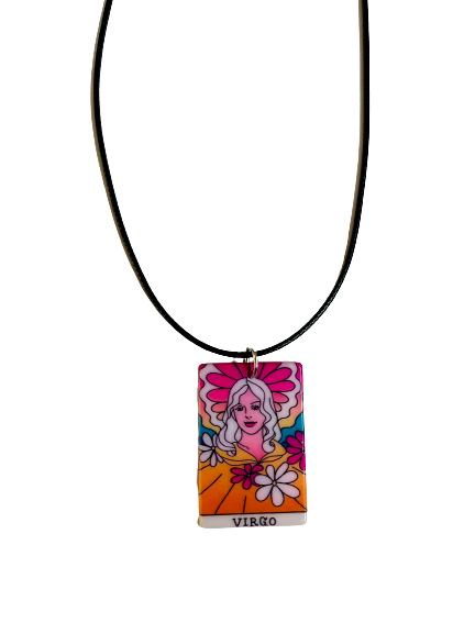 Virgo Tarot Necklace