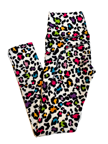 Quirky Leopard Print Leggings