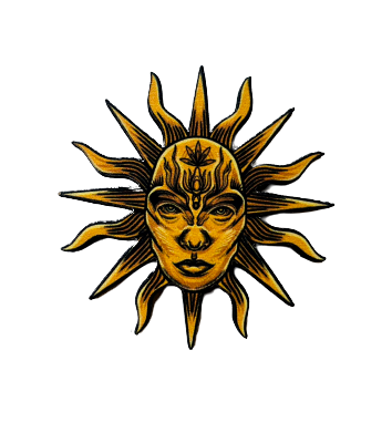 Sun Brooch