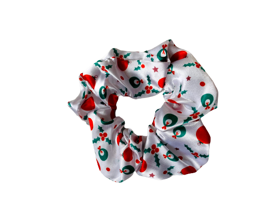 Christmas Wreath Scrunchie