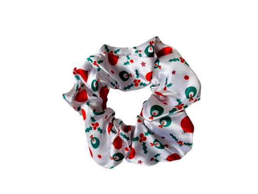 Christmas Wreath Scrunchie