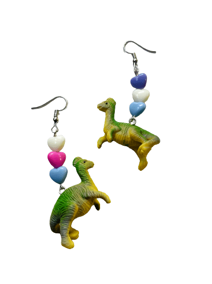 Parasaurolophus Earrings