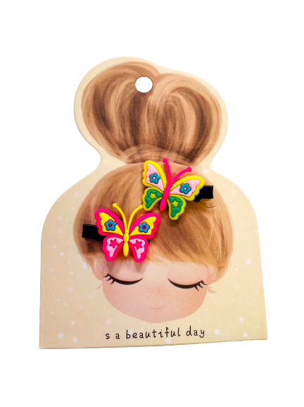 Butterfly Hair Clips