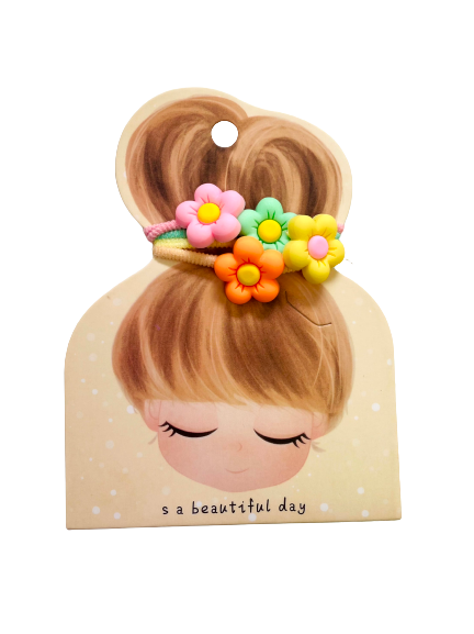 Floral Hair Bobbles