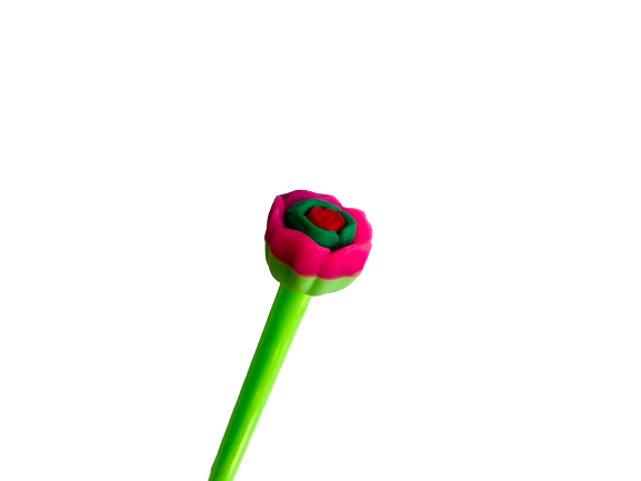 Green Flower Pen