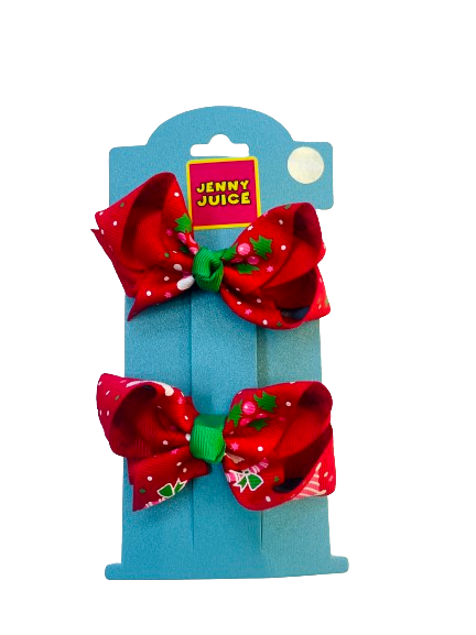 Red Holly Bows