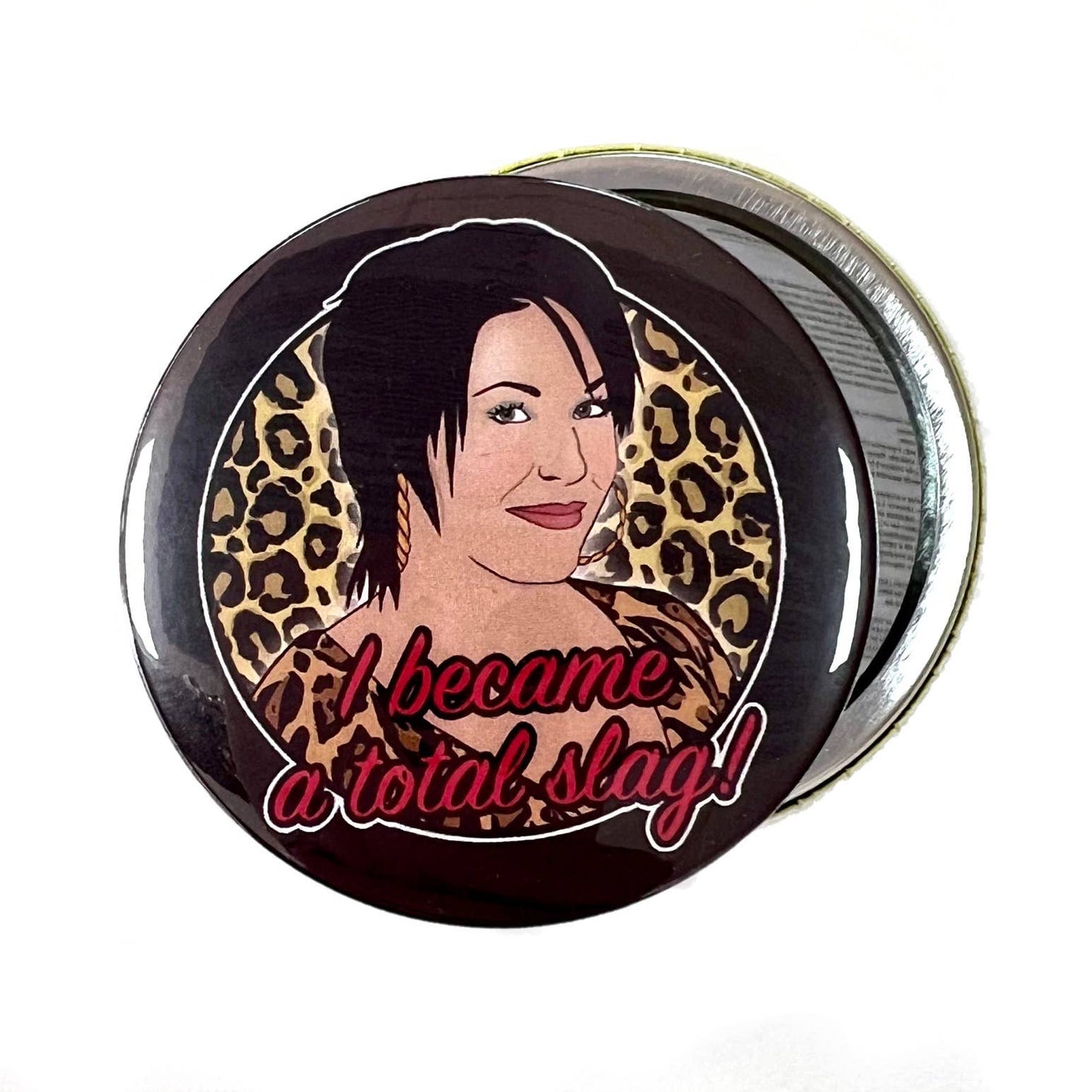 I Became A Total Slag  Kat Slater Hand Pocket Mirror