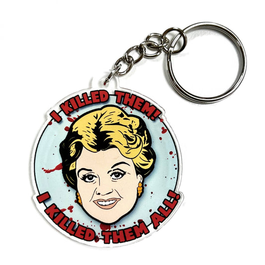 Jessica Fletcher Murder She Wrote Inspired Inspired Keyring