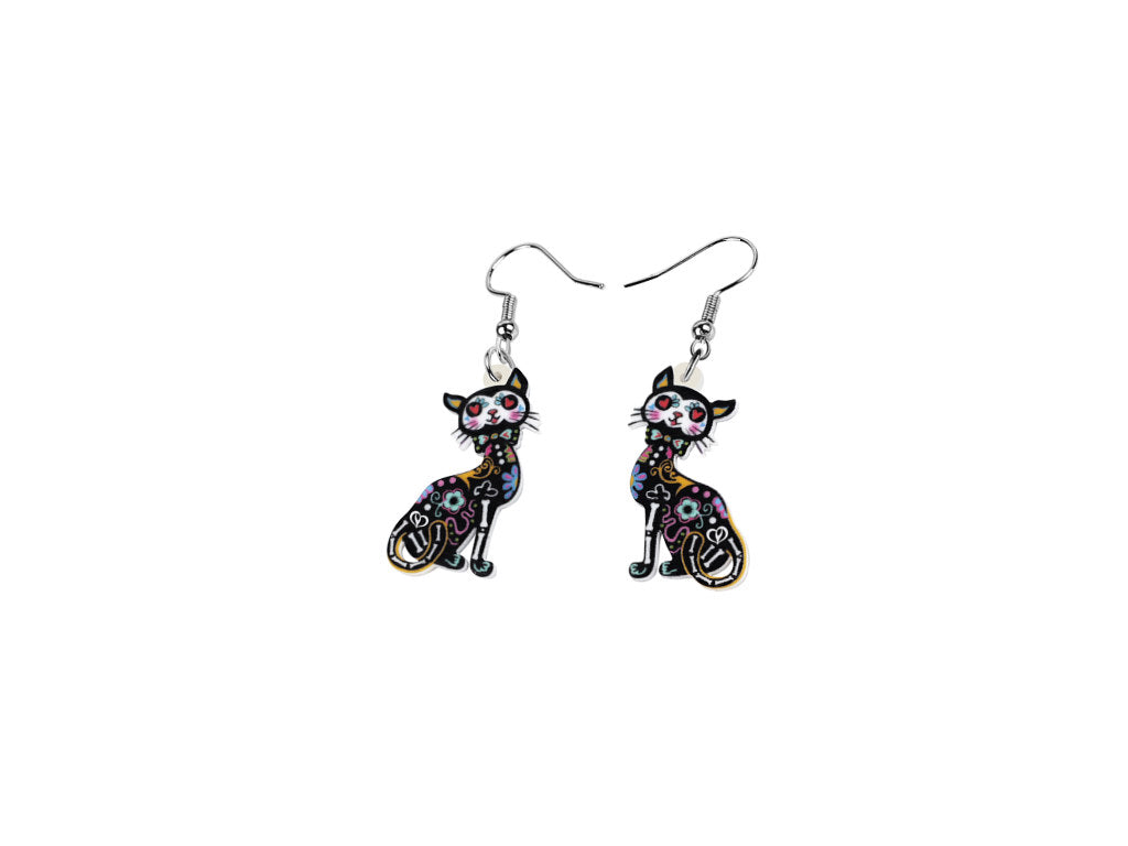 Spooky Cat Earrings