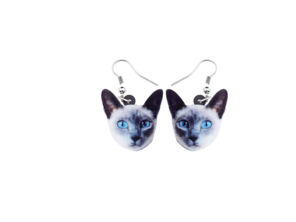 Cat Face Earrings