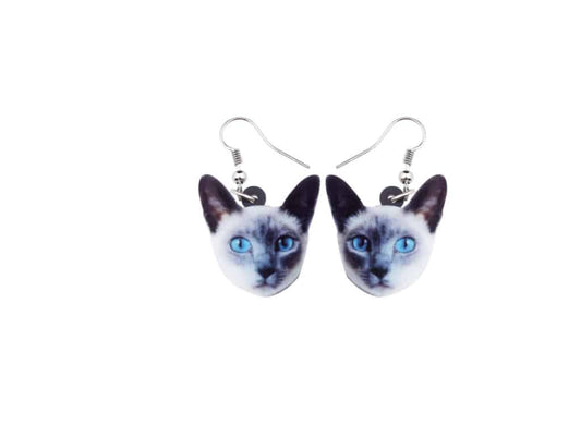 Cat Face Earrings