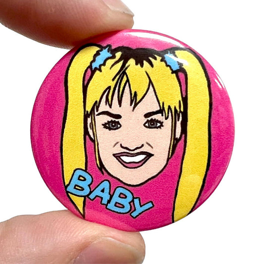 Baby Spice Girls Button Pin Badge