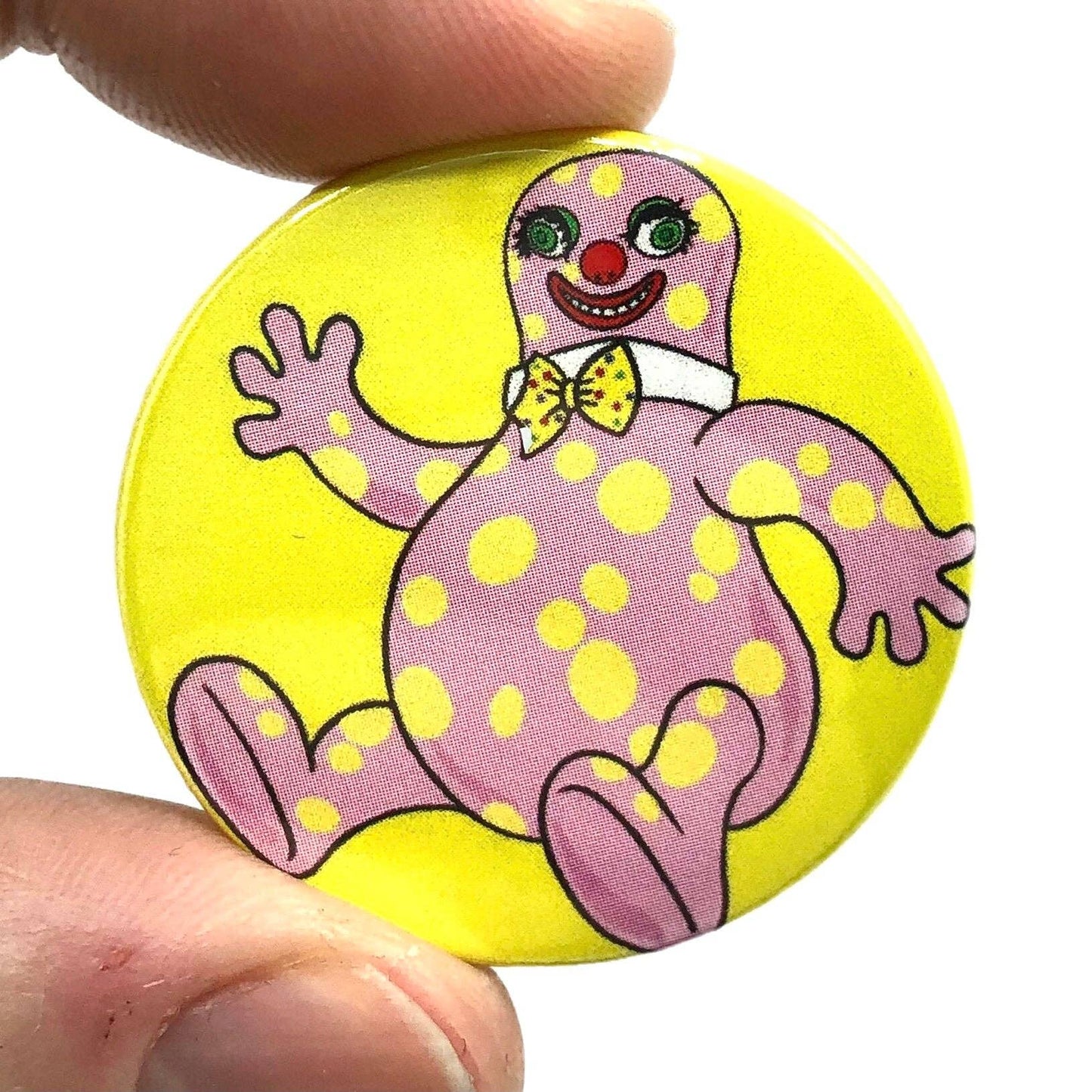 Blobby Blobby Blobby Button Pin Badge