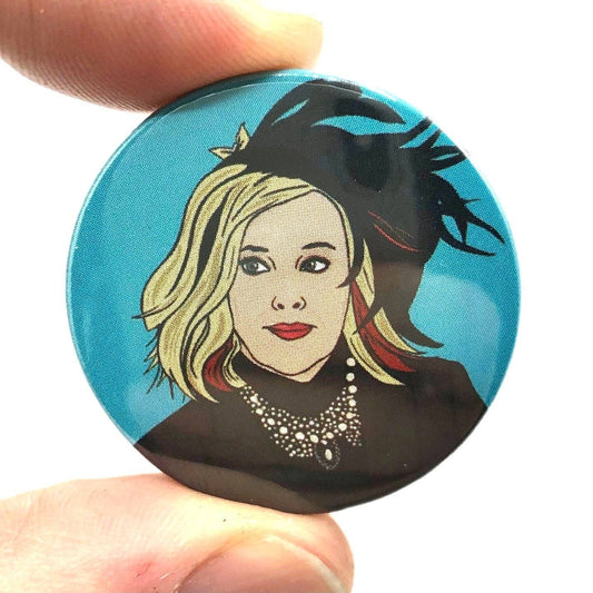 Moira Rose Button Pin Badge