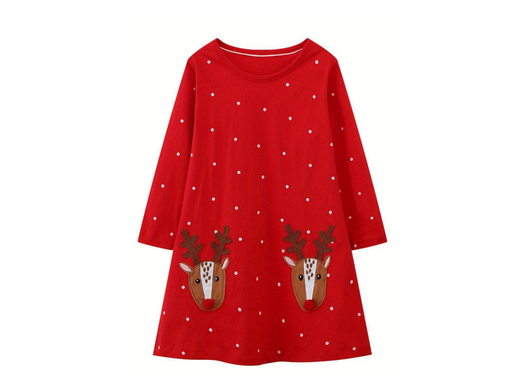 JJJ Reindeer Dress