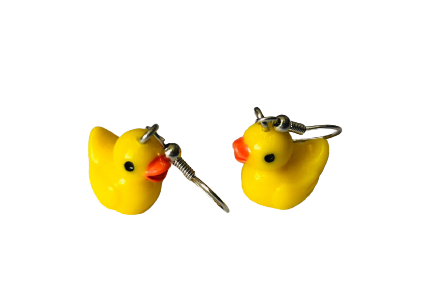 Rubber Duck Earrings