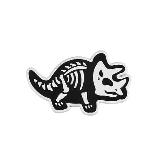 Triceratops Enamel Pin